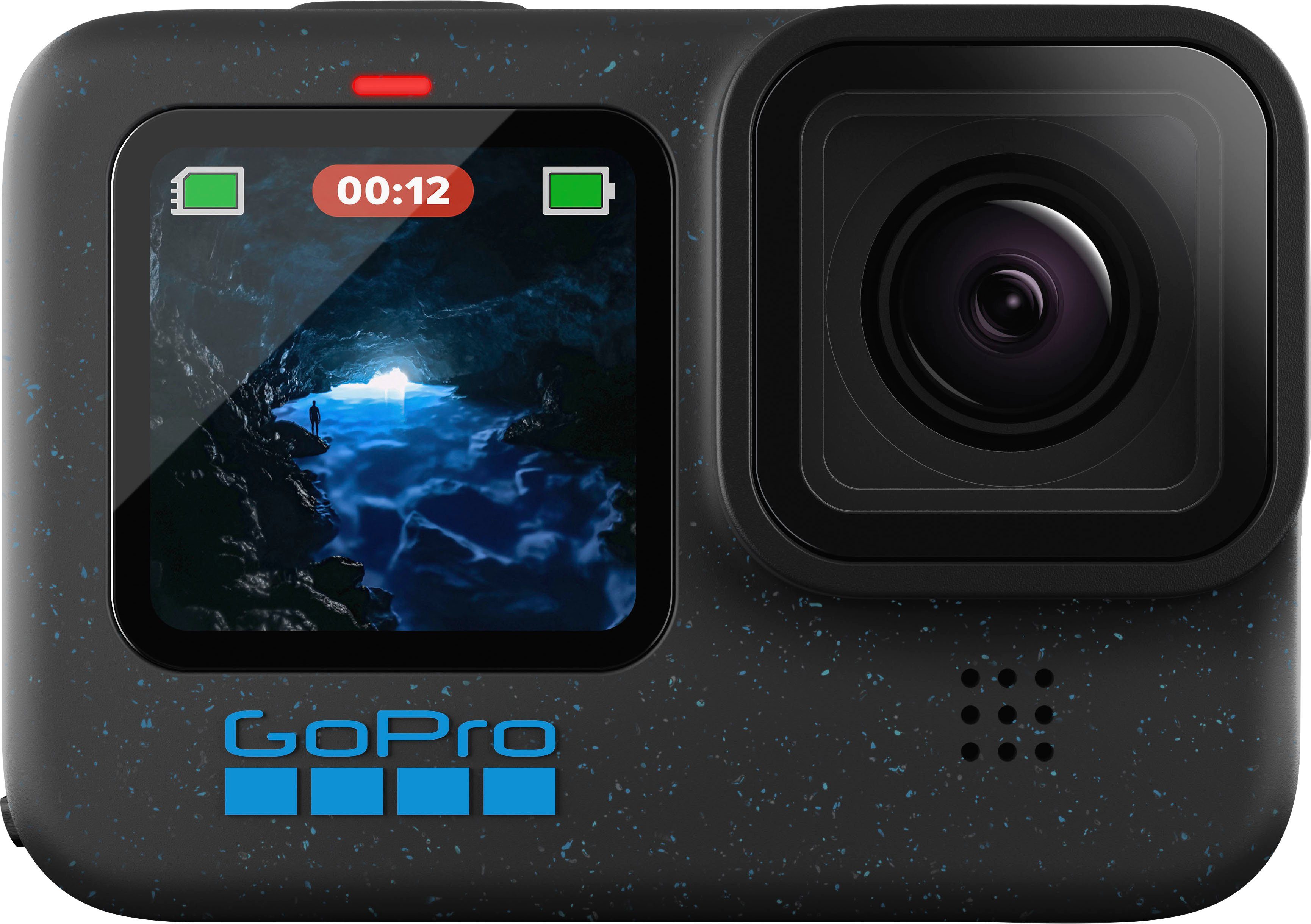GoPro HERO 12 Action Cam (5,3K, Bluetooth, WLAN (Wi-Fi), 2x opt. Zoom)