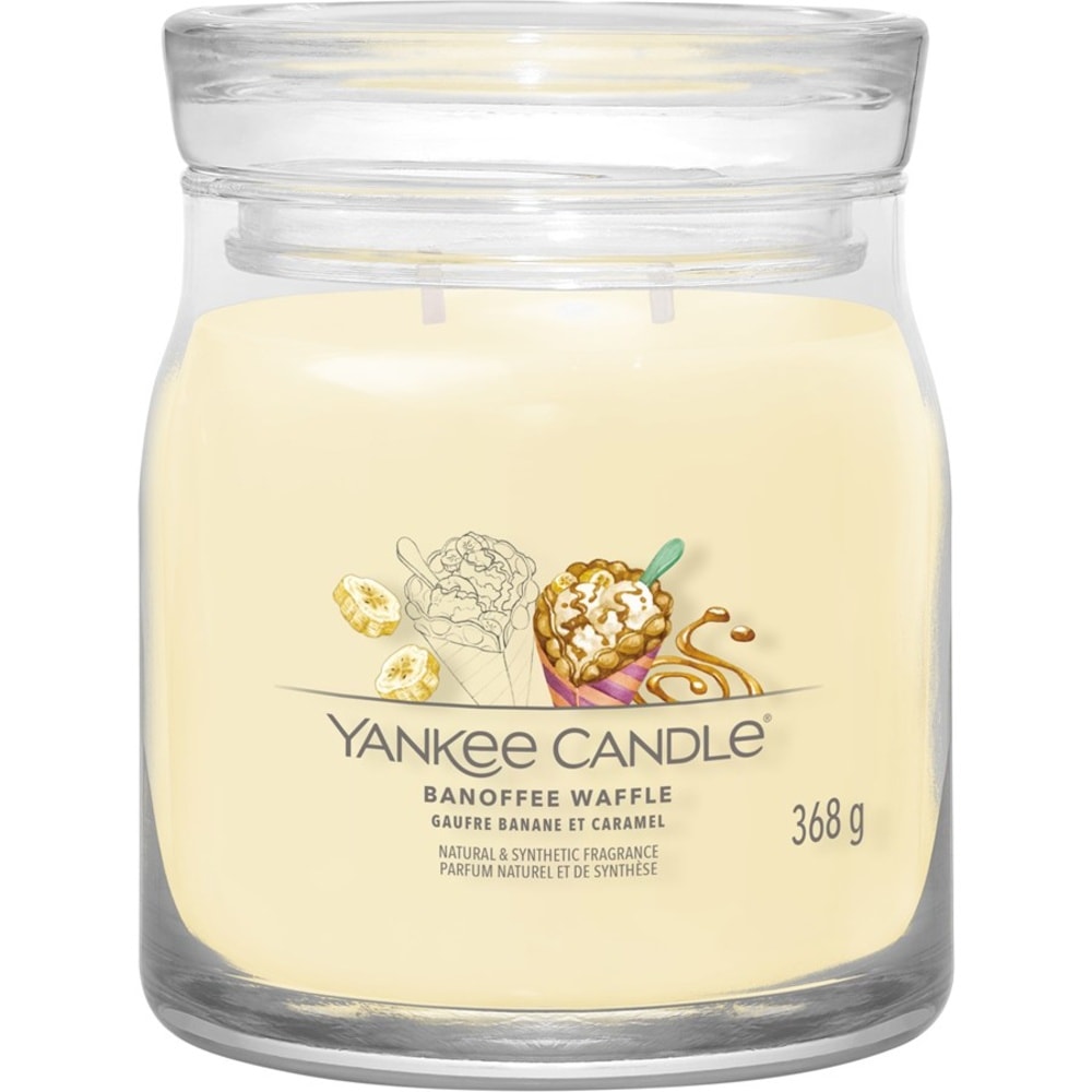 Yankee Candle Bougies parfumées Banoffee Waffle Bougie