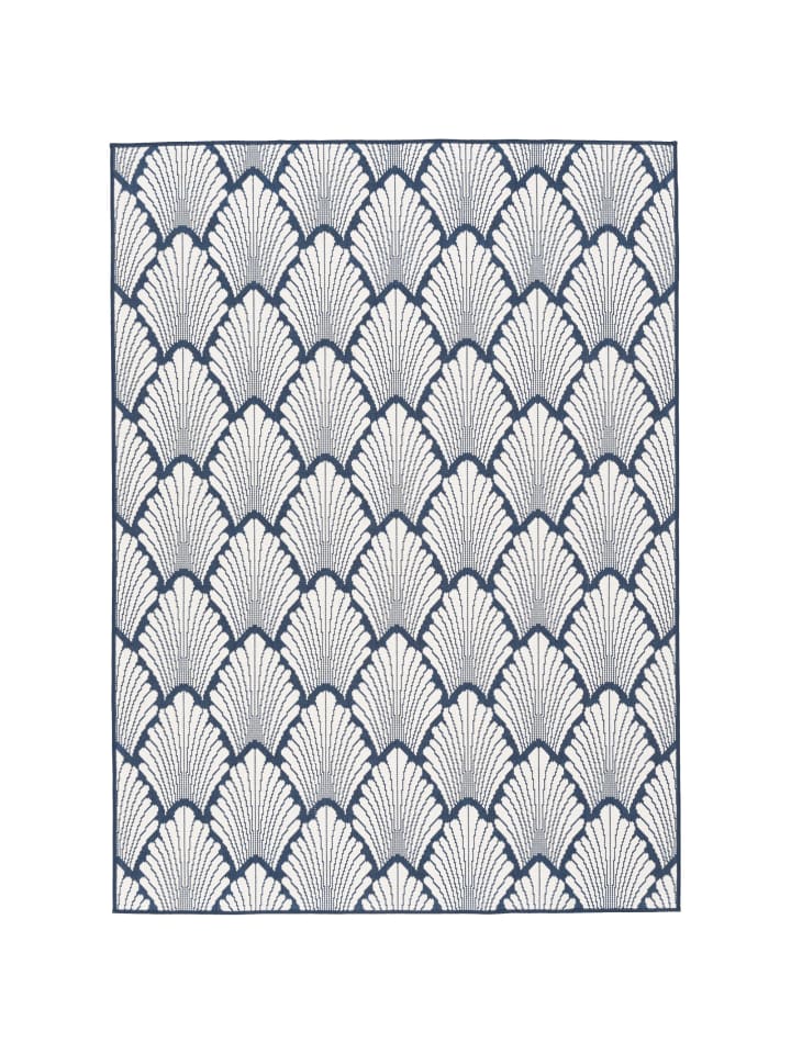 Pergamon In- und Outdoor Teppich Beidseitig Cape Cod Modern in Blau günstig kaufen