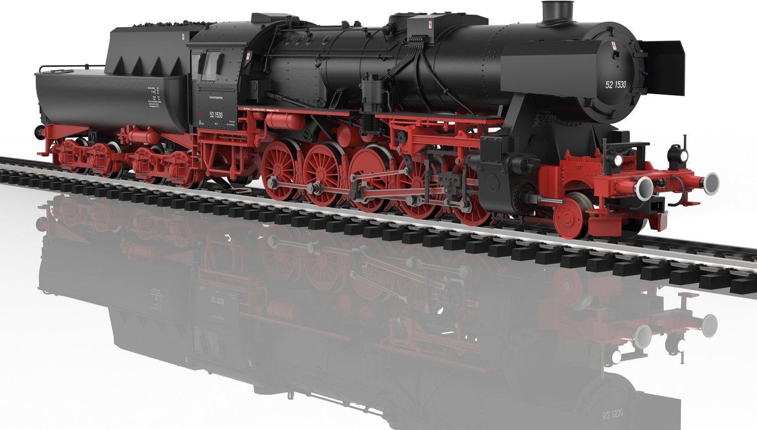 Märklin Dampflokomotive Baureihe 52 - 39530, Spur H0, Made in Europe