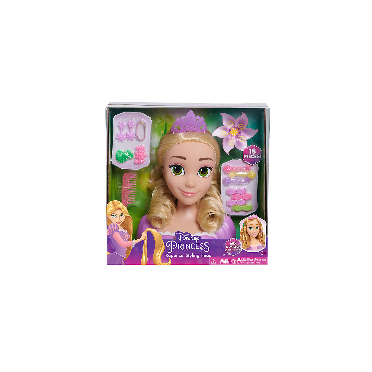 Schminkkopf   Princess Basic Rapunzel Styling Head