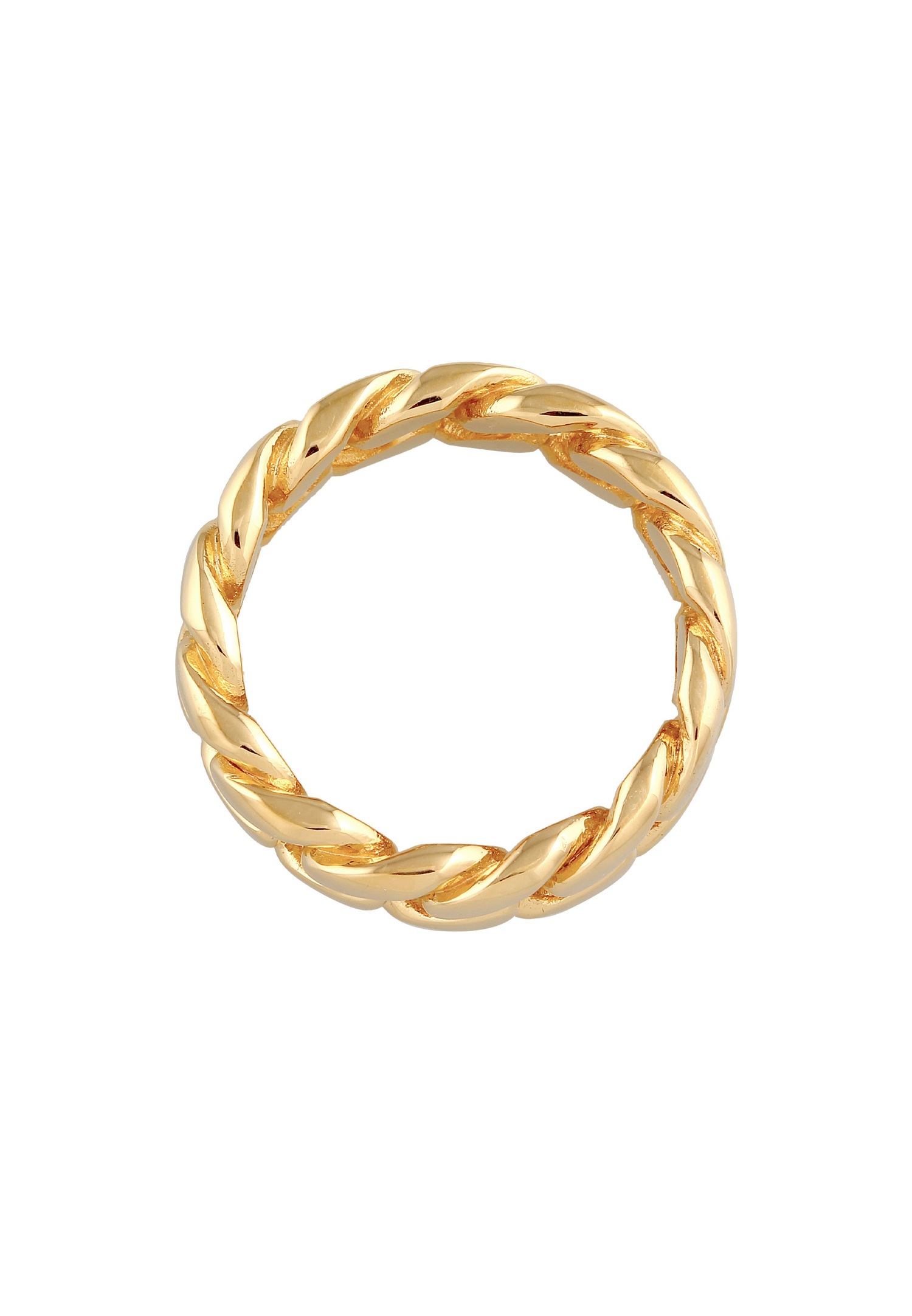 Cadena gruesa Elli, a la moda para mujeres, en plata de ley 925.