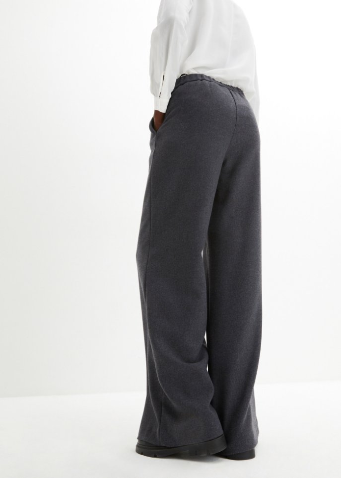 Marlenehose mit Wollanteil