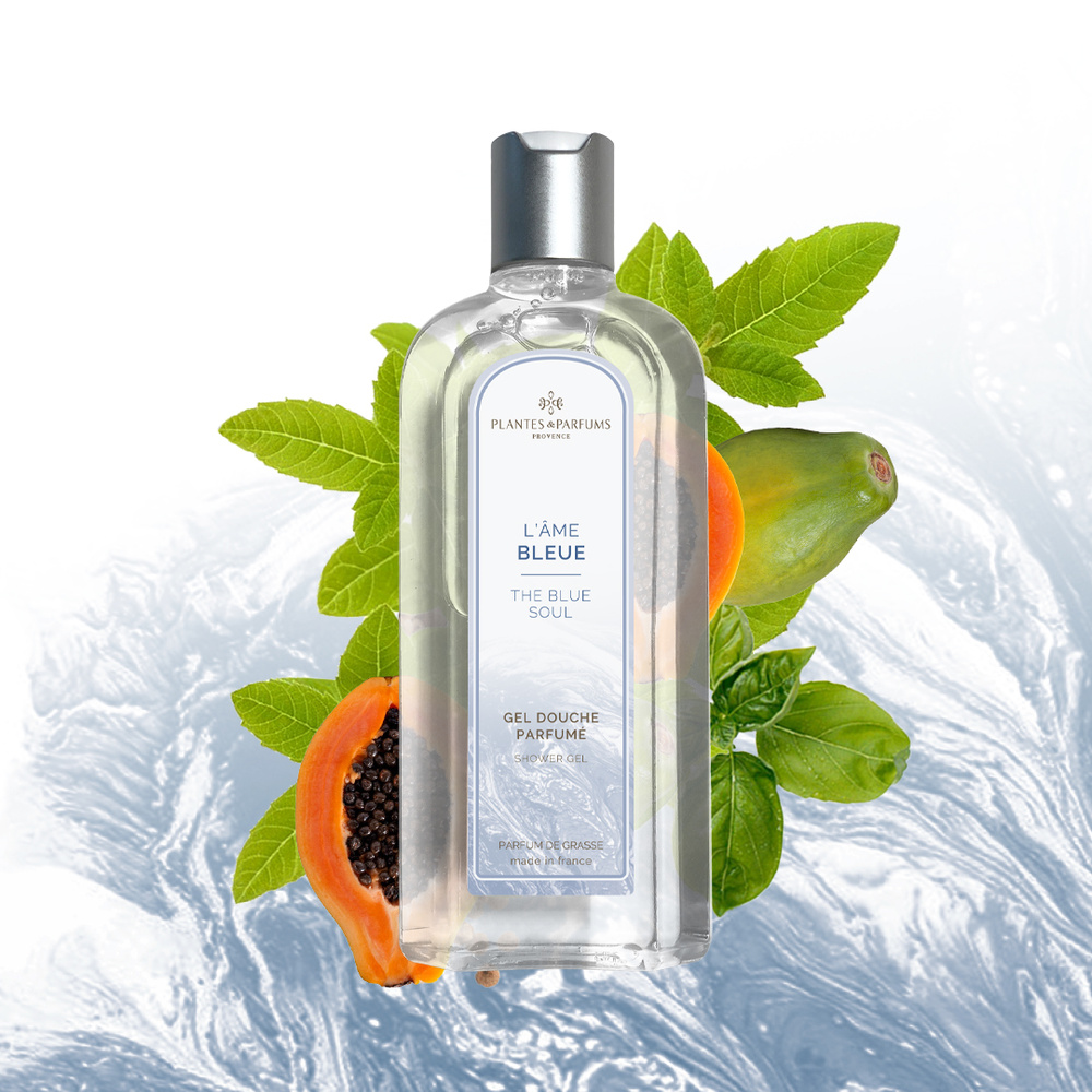 Plantes et Parfums L'Âme Bleue Gel Douche Parfumé