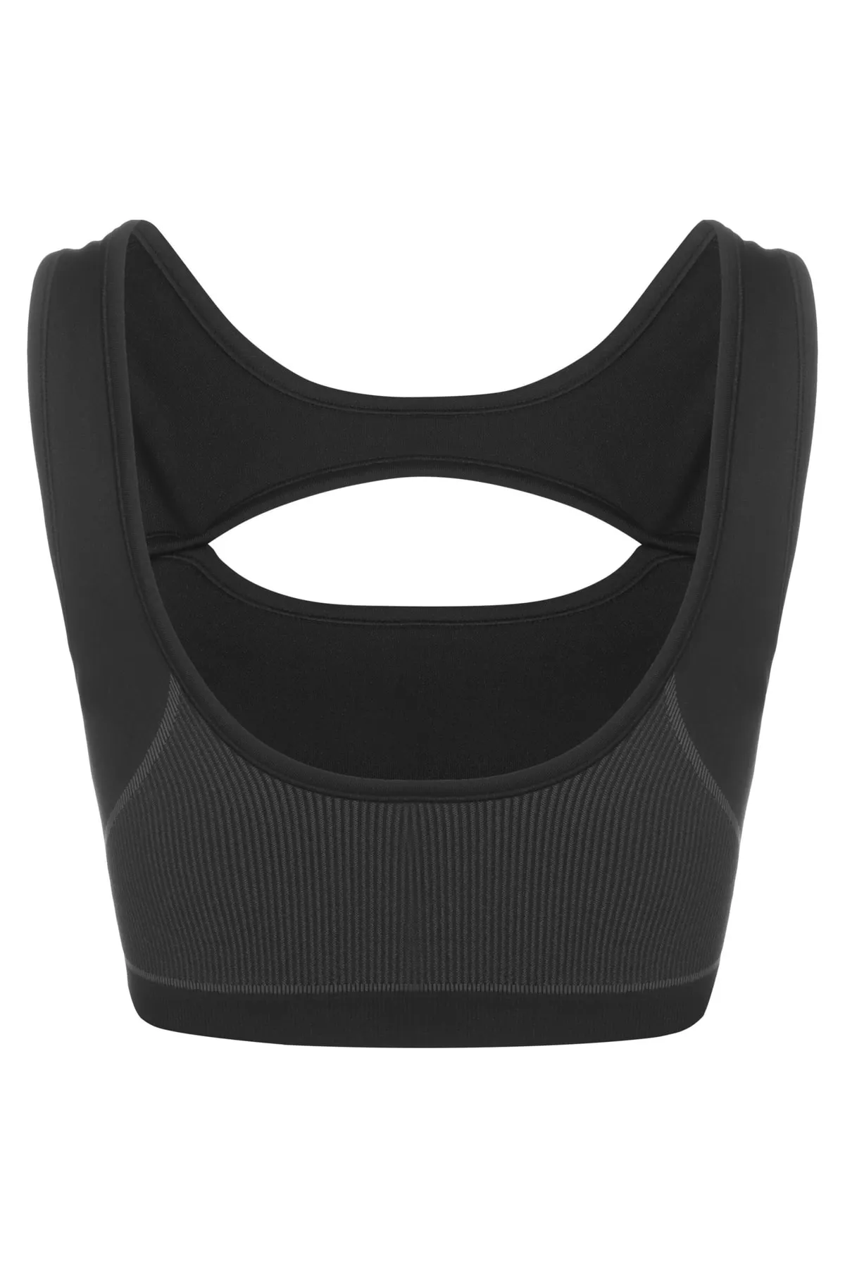 Puma  Sport-BH - Schwarz - Strukturiert