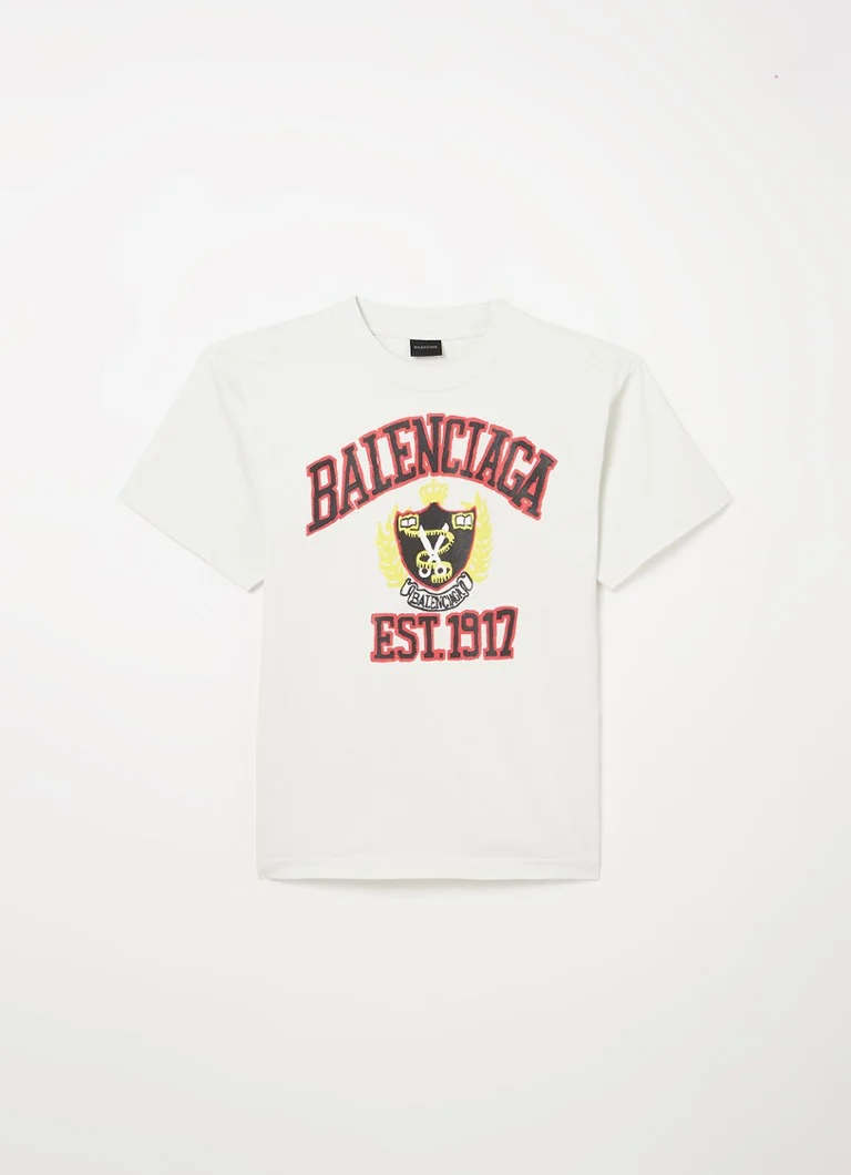 Balenciaga DIY College -t-paita logoprintillä