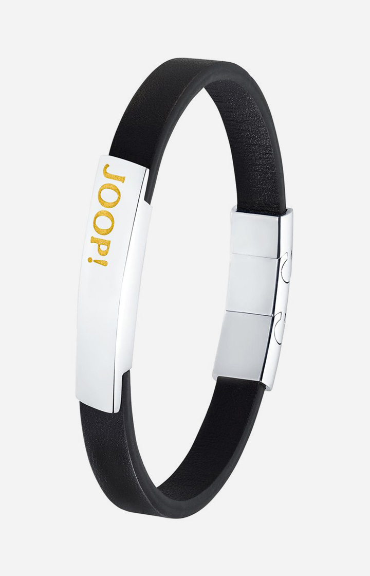 Armband in Schwarz/Silber