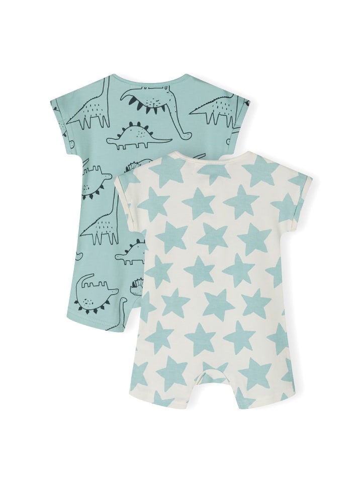 Minoti 2er. Set: Strampler 24babypack19 in mint günstig kaufen