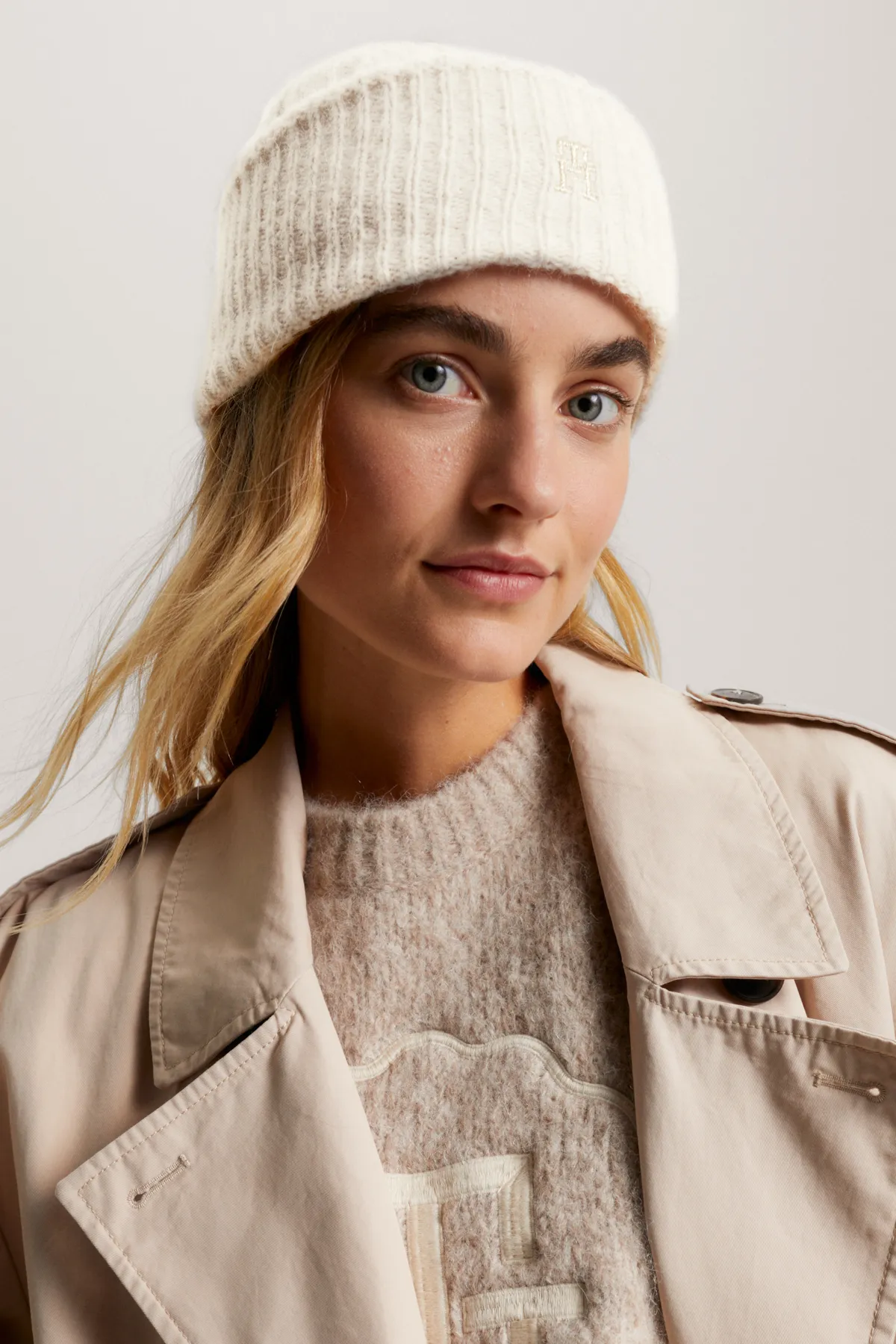 Tommy Hilfiger  Mütze - Mehrfarbig - Strukturiert