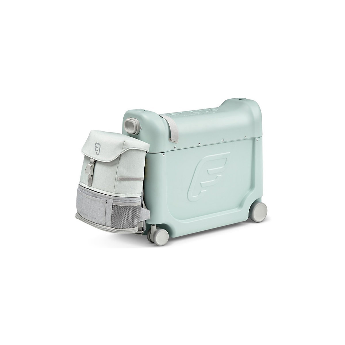 Kinderrucksack, erweiterbar, JetKids by Stokke, Crew Backpack, Green Aurora