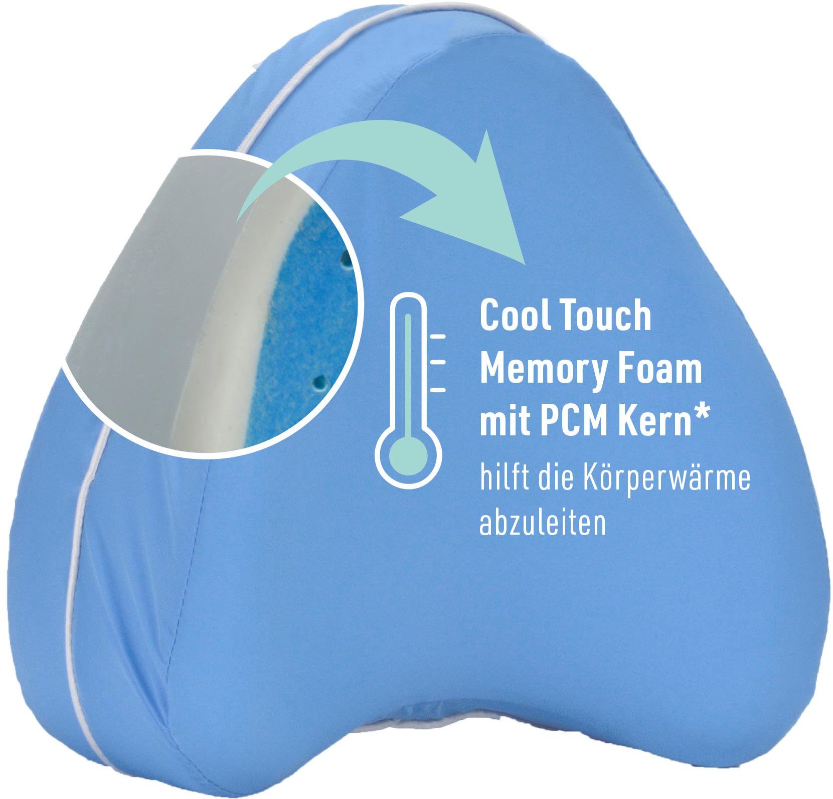 dreamolino kissen Kniekissen Dreamolino Cool Leg Pillow