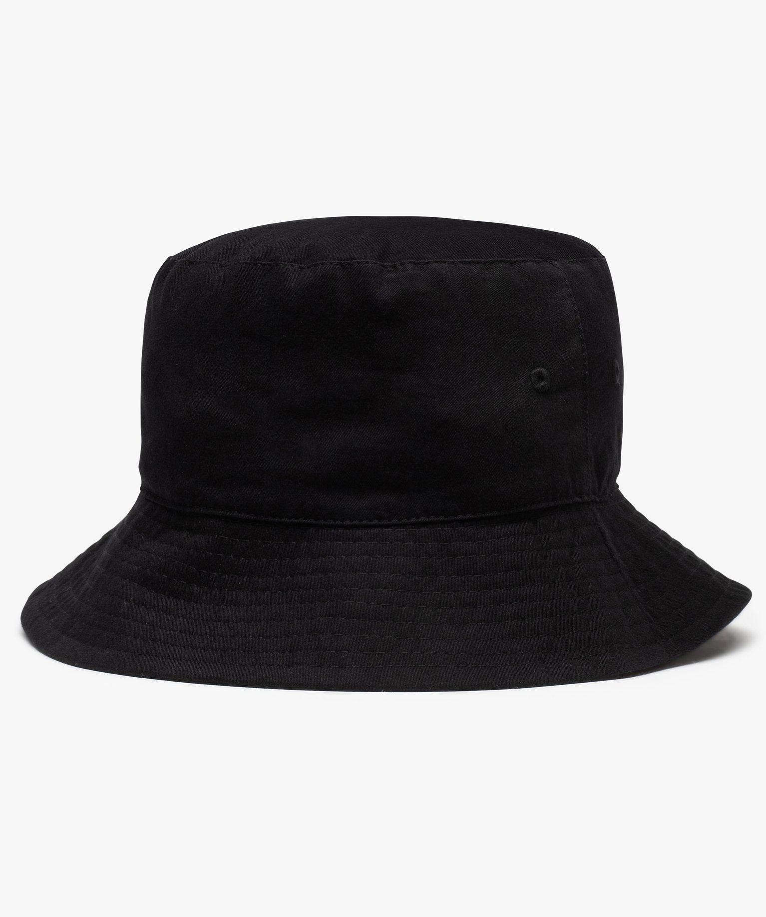 Bob homme uni en toile de coton noir | GEMO