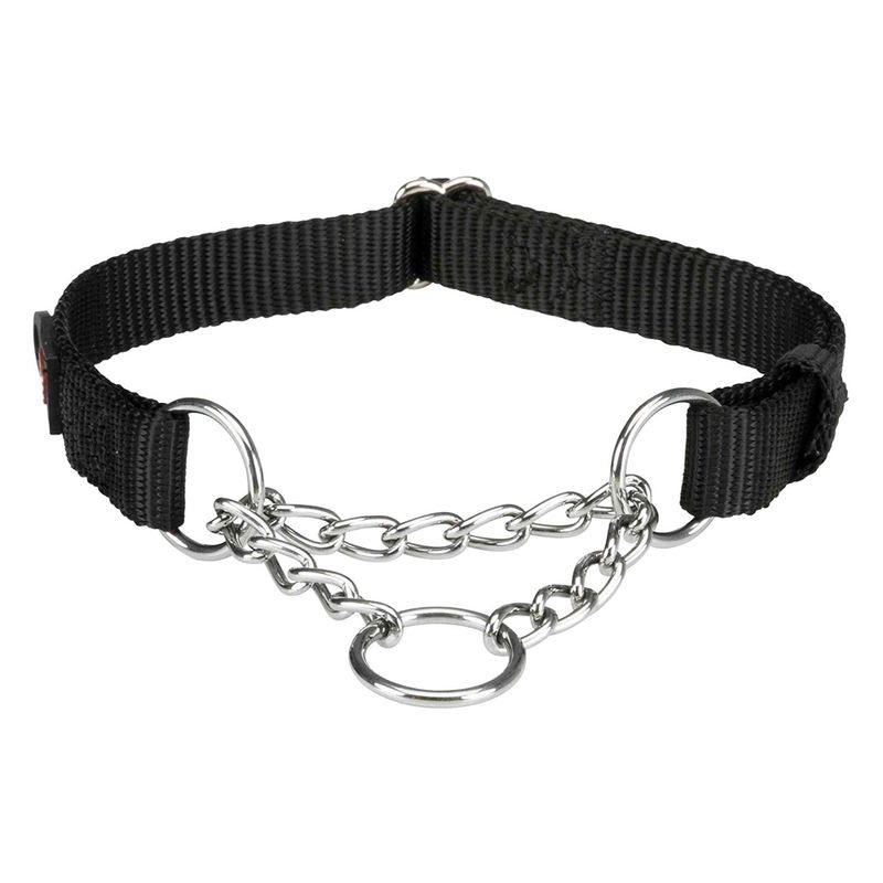 Trixie Premium Zug-Stopp Halsband Schwarz zu TOP-Preisen | bitiba
