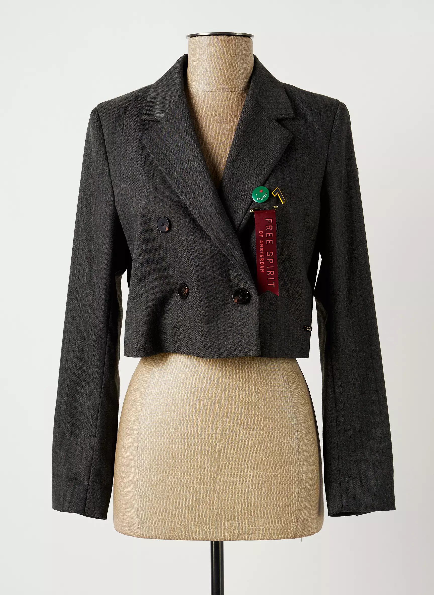 Scotch Soda Blazers Femme couleur gris