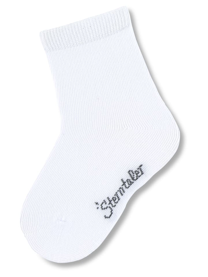 Sterntaler Socken uni in weiß günstig kaufen