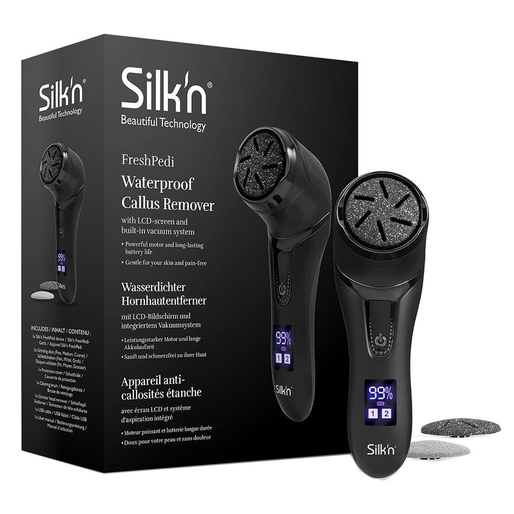 Silk'n Fresh Pedi Hornhautentferner Black