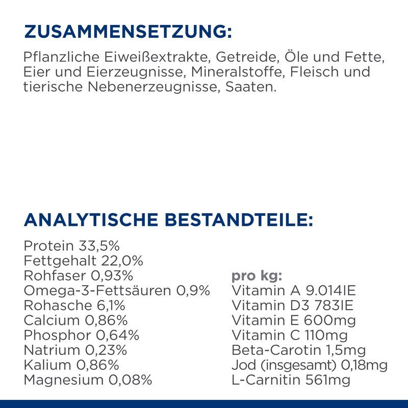 Hill's Leber & Schilddrüse Hill's Prescription Diet Thyroid Care y/d Original 3 kg
