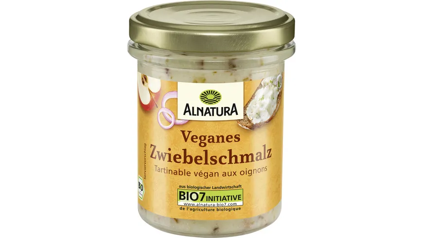 Alnatura Bio Veganes Zwiebelschmalz 150 g