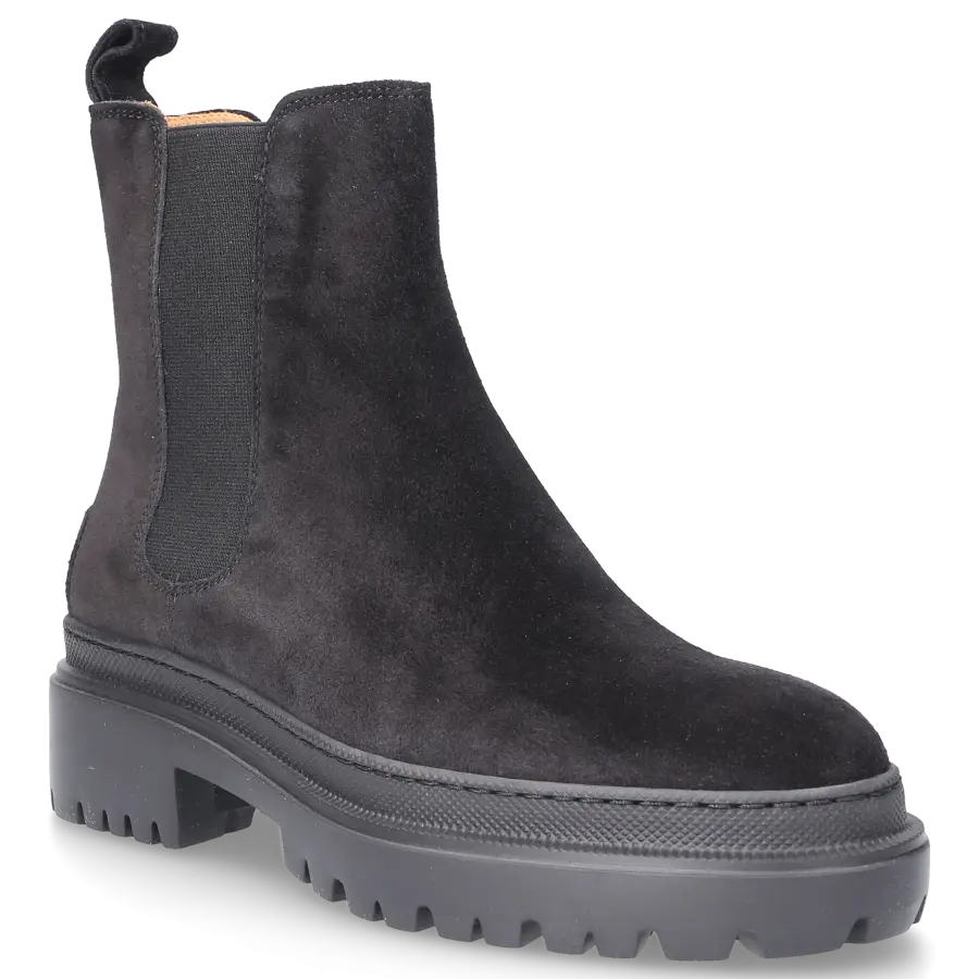 EN AVANT - Chelsea Boots D0600003/581 Veloursleder - schwarz