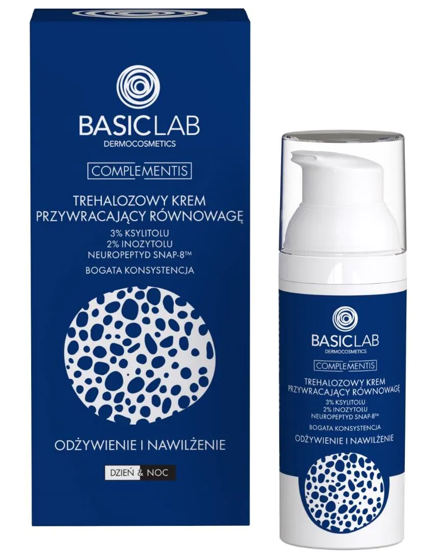 BasicLab Complementis Trehalose creme med en fyldig konsistens