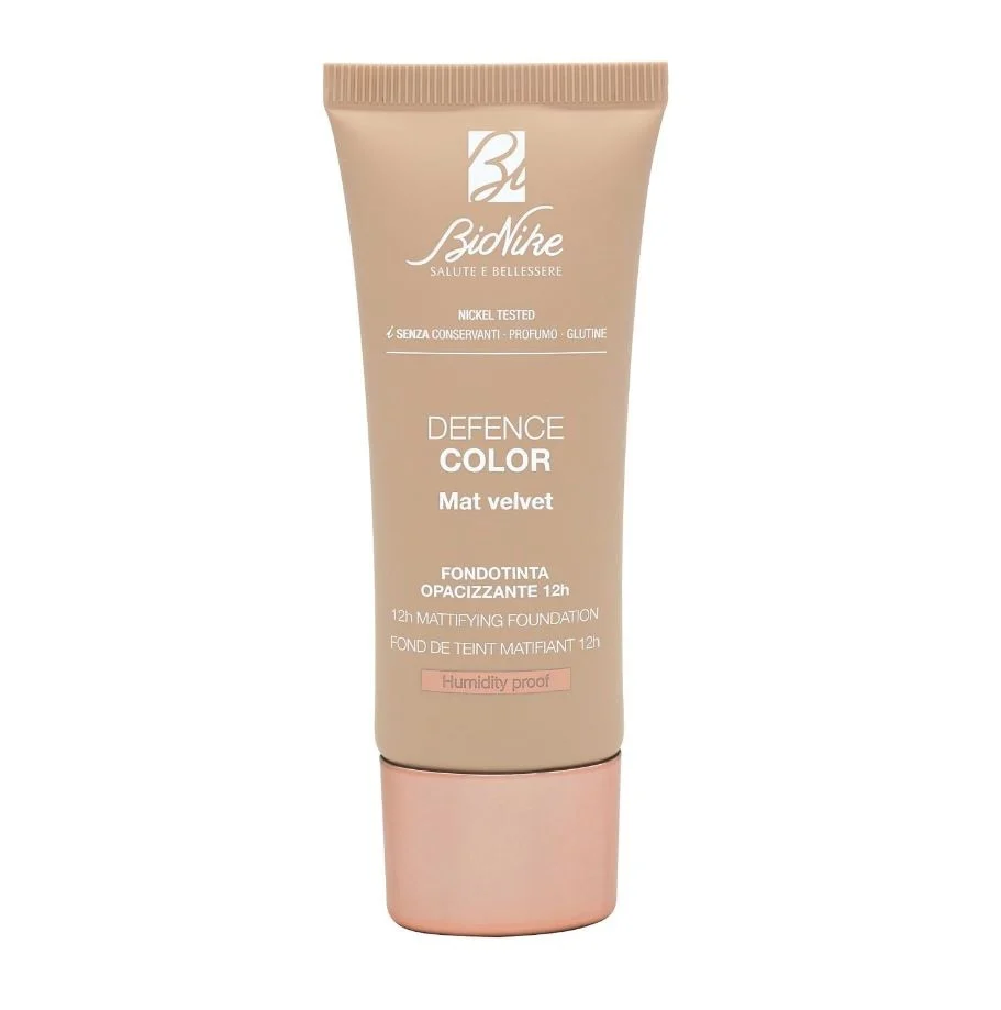 Fond de teint matifiant liquide Defence Color Mat Velvet 12H