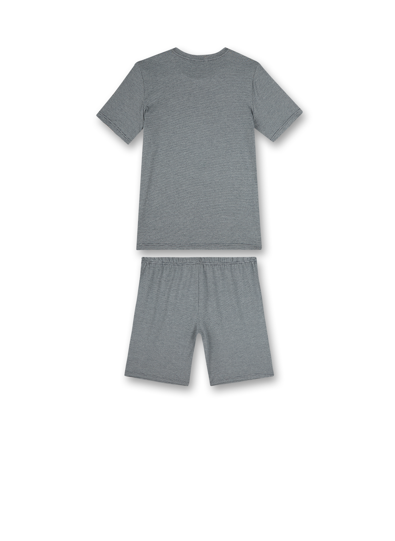 Jungen-Schlafanzug kurz Blaumelange