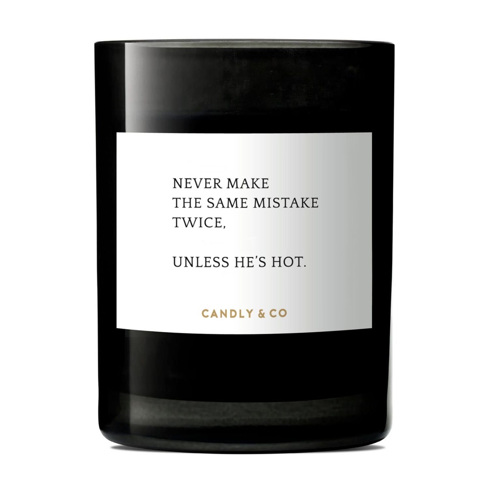 candly&co Bougie No. 1 “Never make the same mistake twice” Bougie
