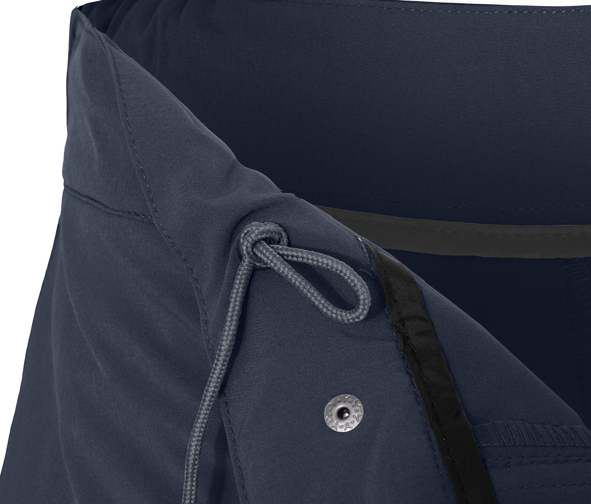 Bergson Outdoorhose SORTLAND Herren Wanderhose, recycelt, universell nutzbar, super bequem, Normalgrößen, navy blau