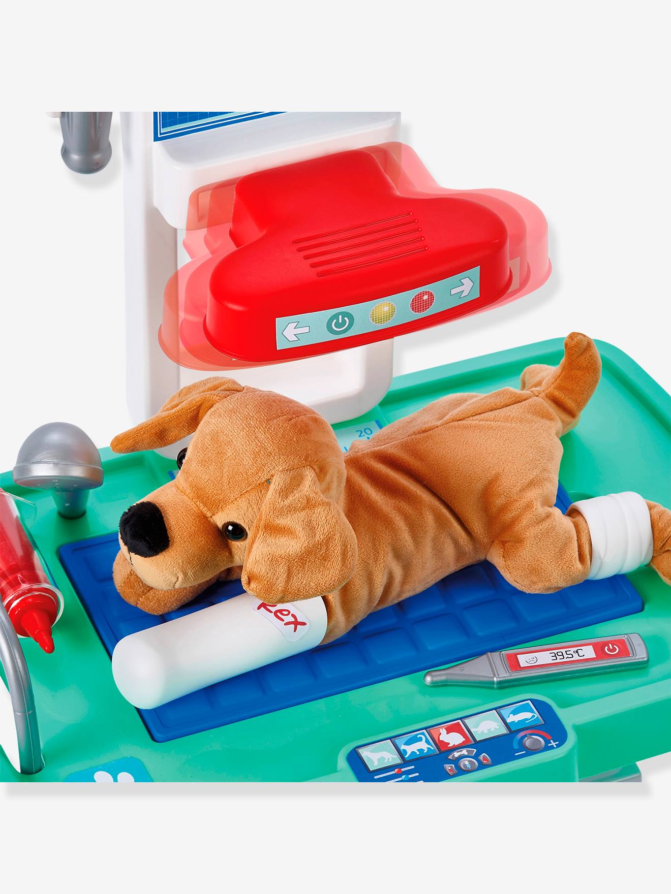 Ecoiffier Kinder Tierarztpraxis mit Plüschhund ECOIFFIER - grün