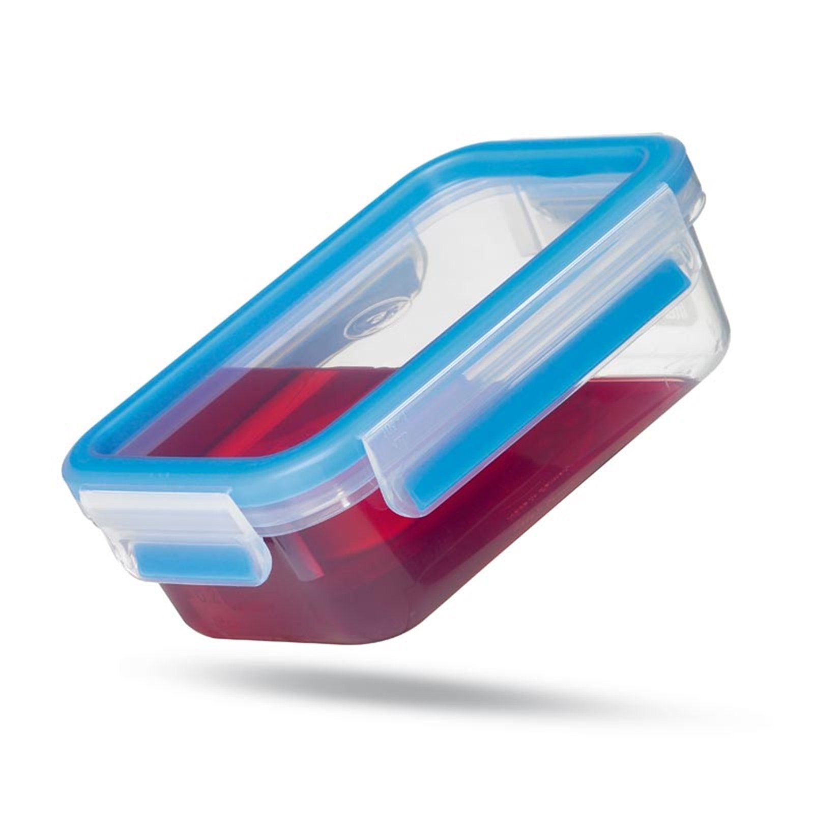 Emsa Frischhaltedose Dose 3D Perfect Clean Clip Close, Kunststoff, (Stück, 1-tlg), Frischhaltedose Vorratsdose