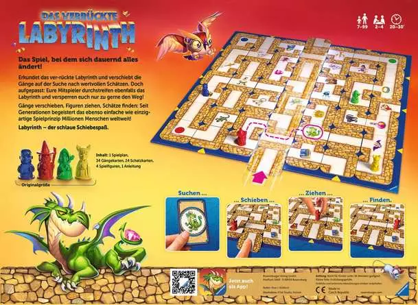 Das verrückte Labyrinth - Spiel ab 7 Jahren