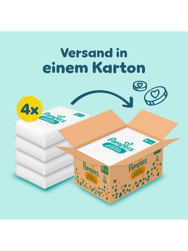 Pampers Pampers Premium Protection Größe 2, 240 Windeln, 4kg-8kg günstig kaufen 2
