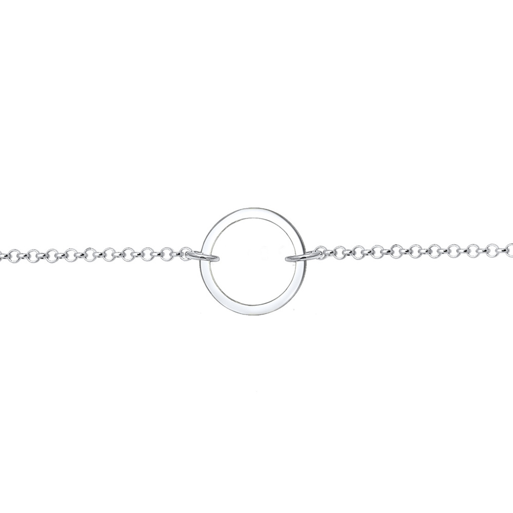 Elli Elli Collier Femmes Choker Cercle Tendance Géo en Argent Sterling 925 collier
