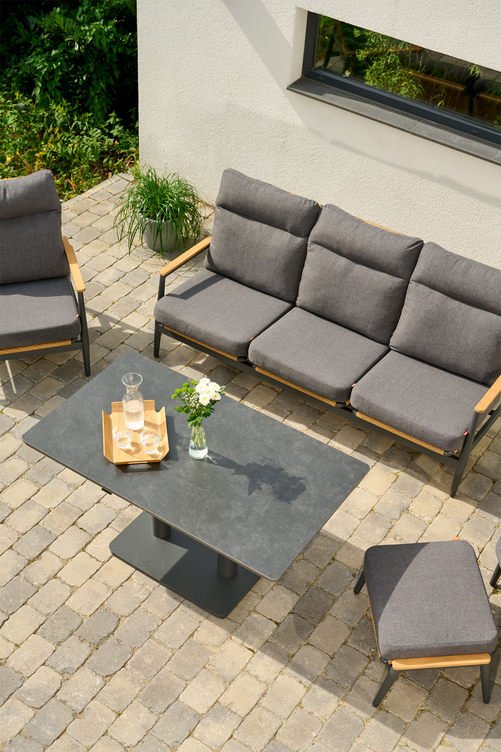 SIENA GARDENLoungetisch höhenverstellbar