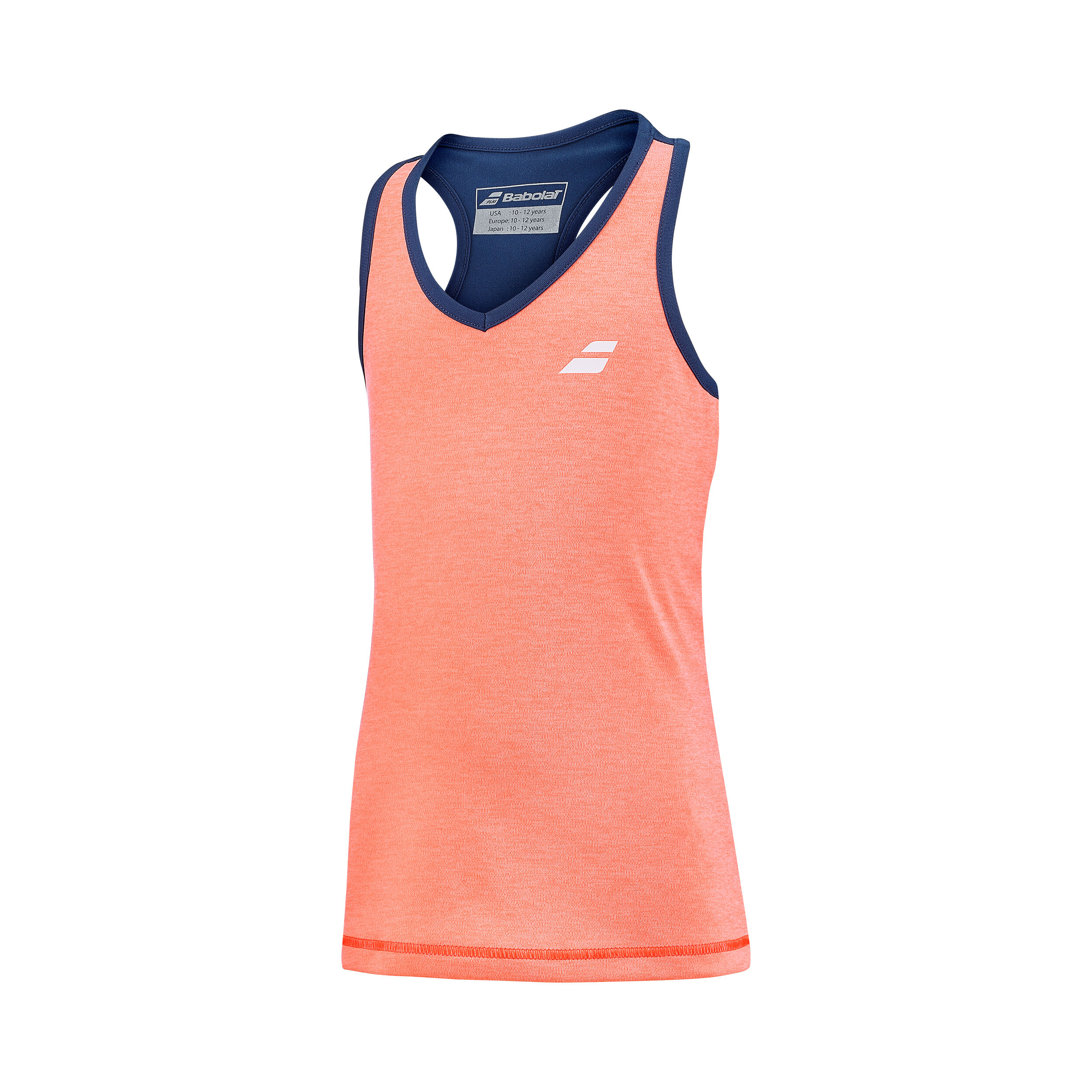 Play Tank-Top Mädchen - Koralle, Blau