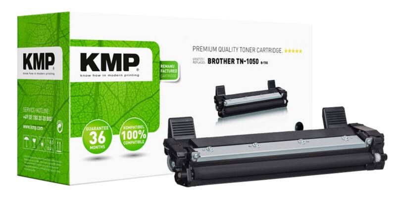 Kompatible KMP Brother TN-1050 Tonerkartusche Schwarz