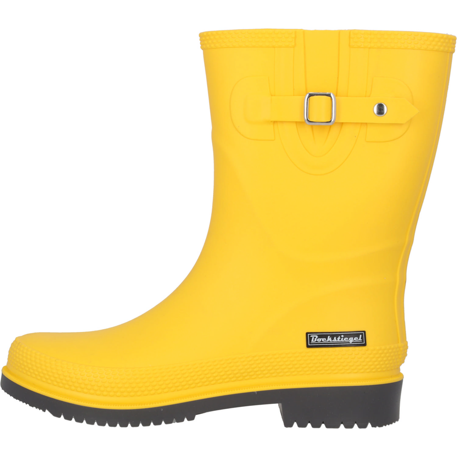 Bockstiegel Lotte-K, Gummistiefel, Damen, gelb/dk grau