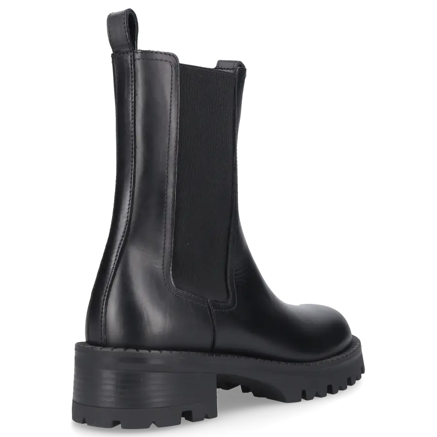Versace - Chelsea Boots ALIA Kalbsleder - schwarz