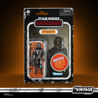 Star Wars The Mandalorian Retro Collection Actionfigur 2022 The Mandalorian (Beskar) 10 cm