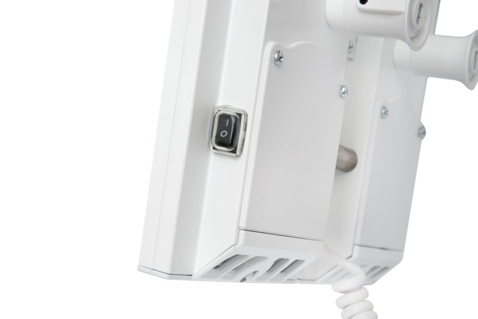Finesa Elektrischer Badheizkörper mit Smarte Thermostat, Wärmeabgabe 400-1200W, 5 Jahre GARANTIE
