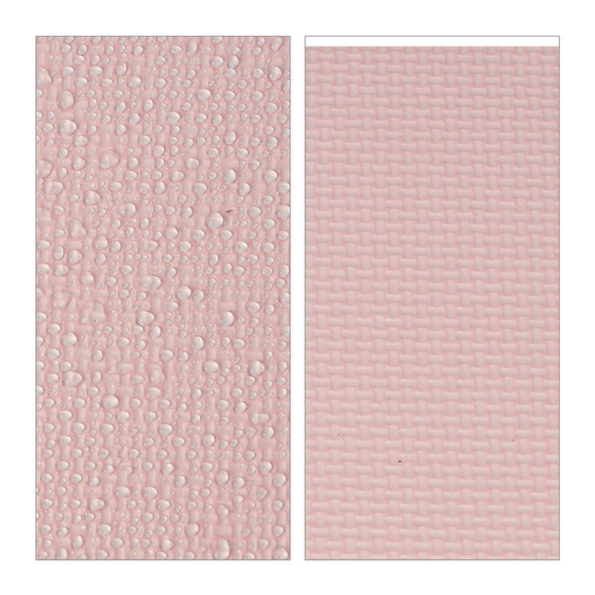 Bunte Puzzlematte mit Rand
