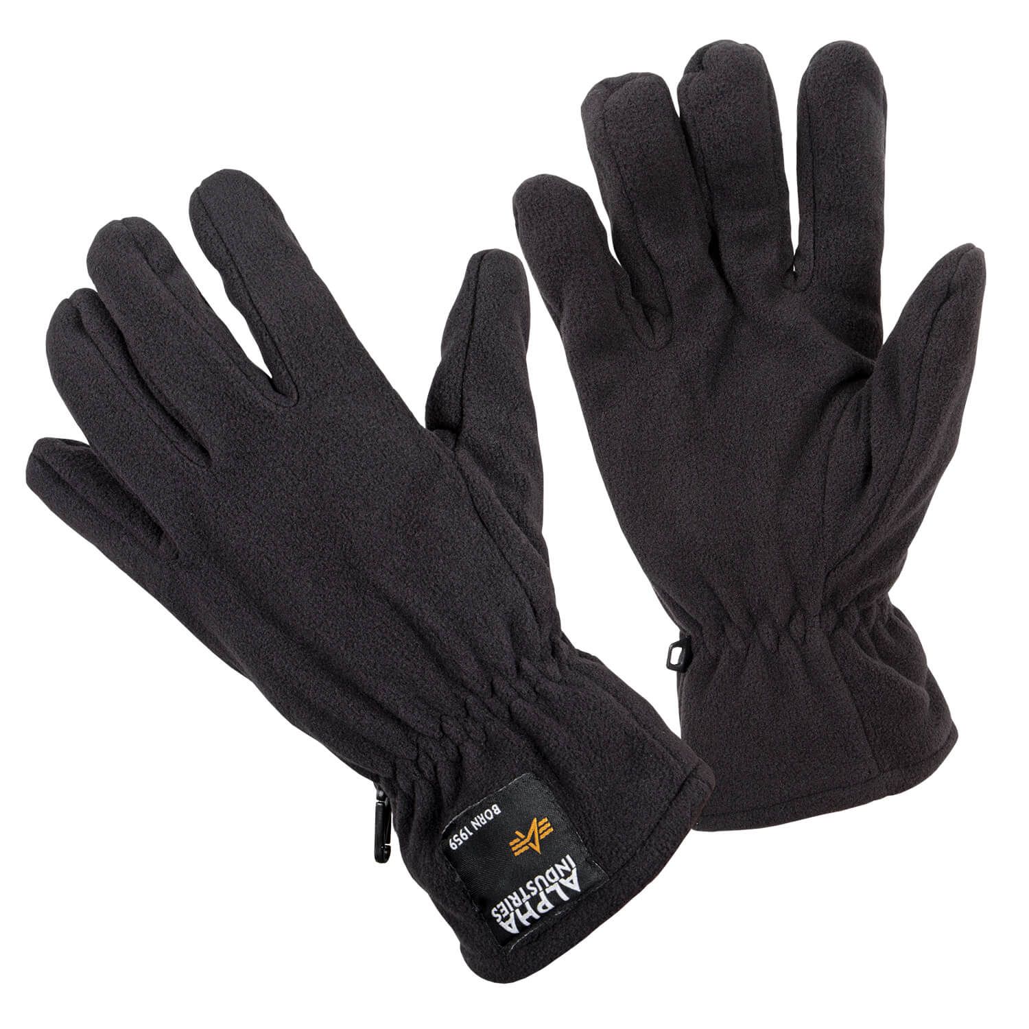 Label Fleece Gloves