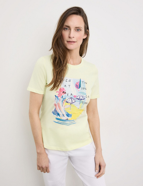 T-Shirt mit Frontprint