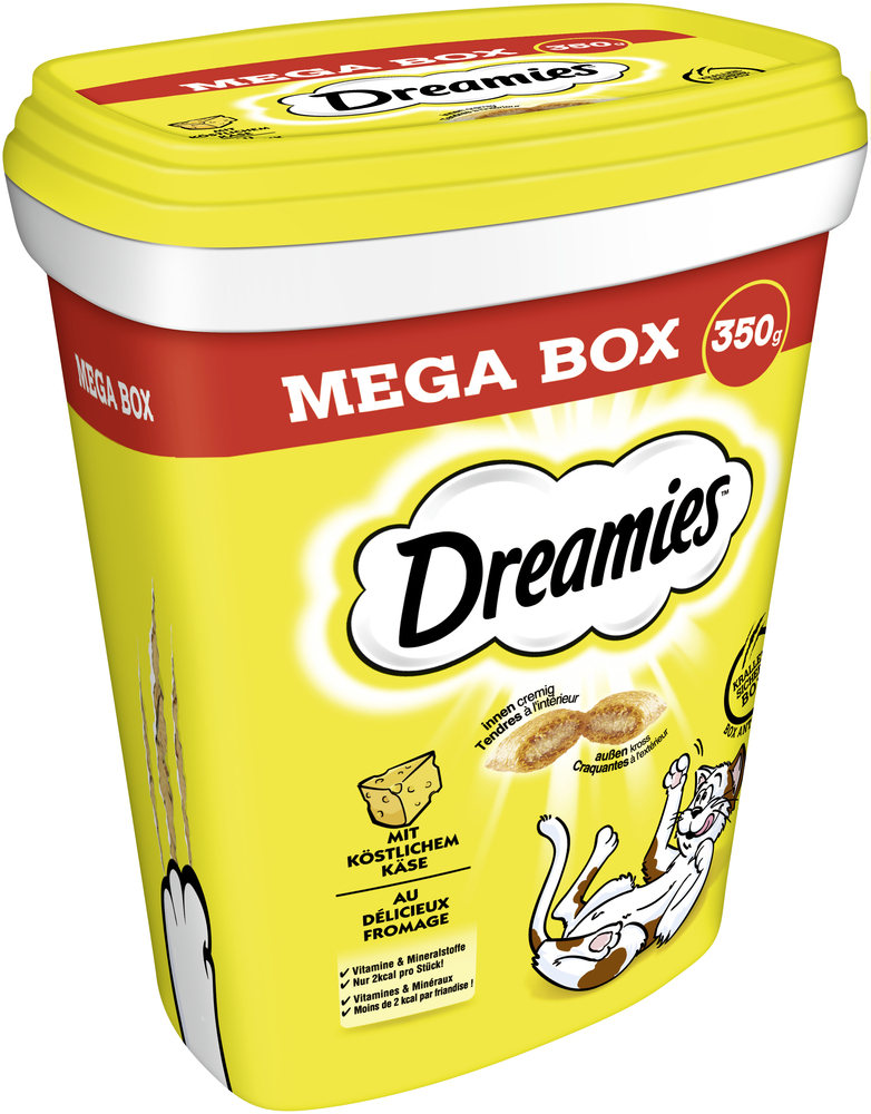 Dreamies Snacks Dreamies Mega Box 350g Käse