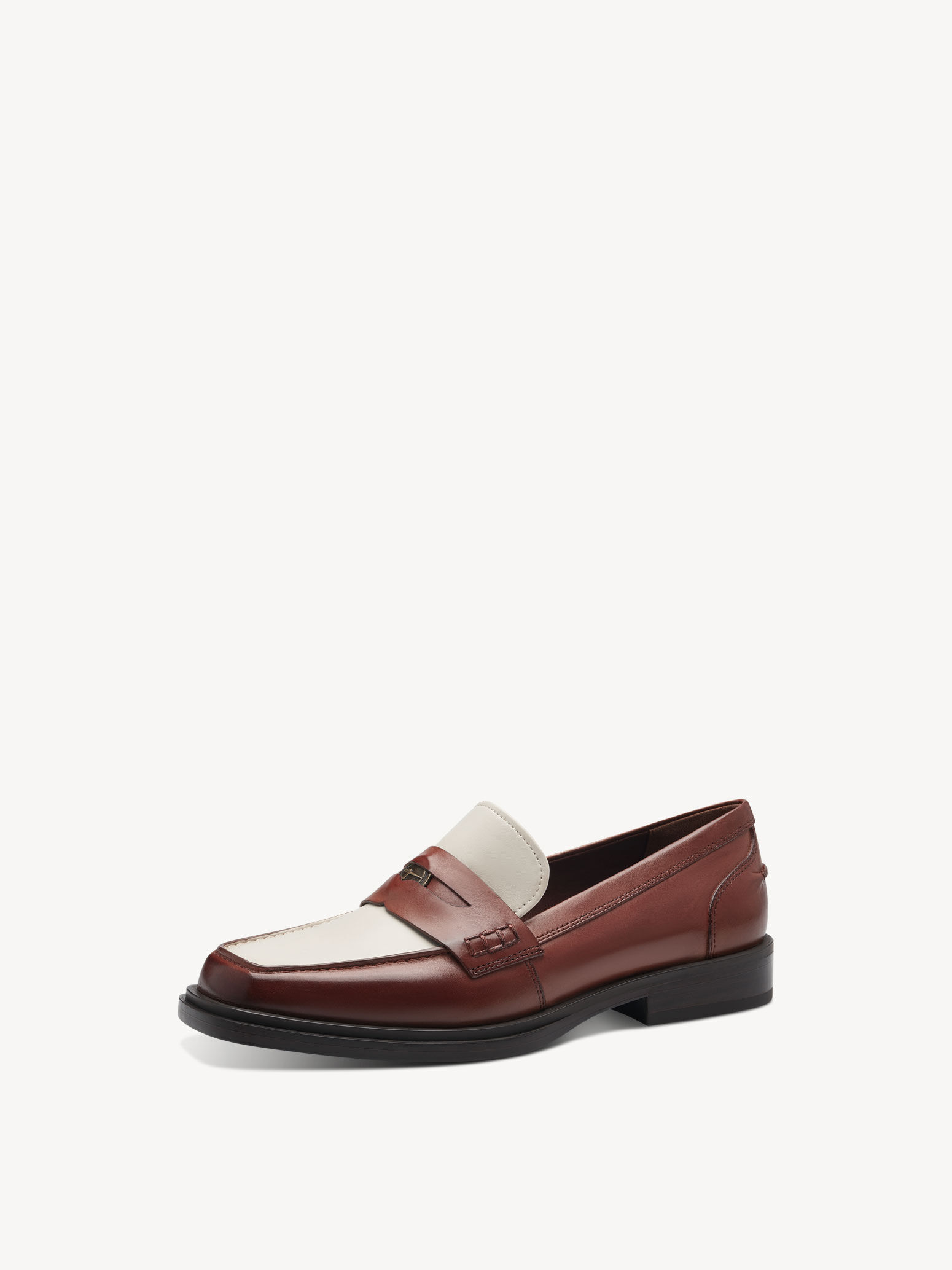 Slipper en cuir - marron