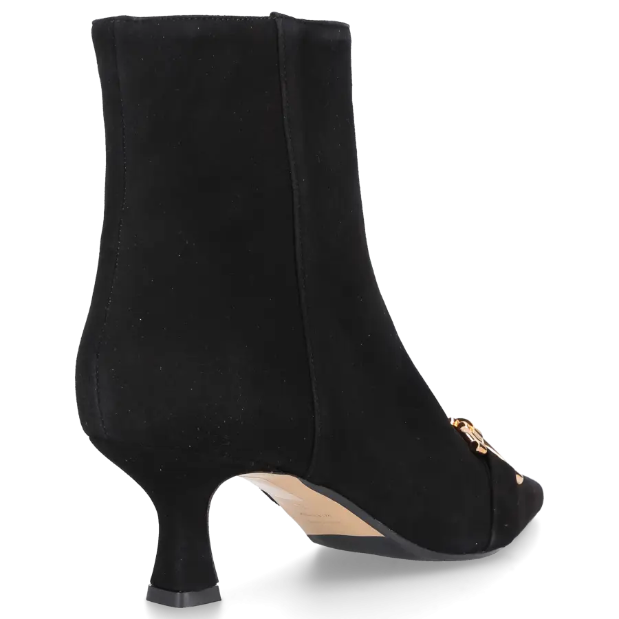 Roberto Festa - Stiefeletten CINDYS Veloursleder - schwarz