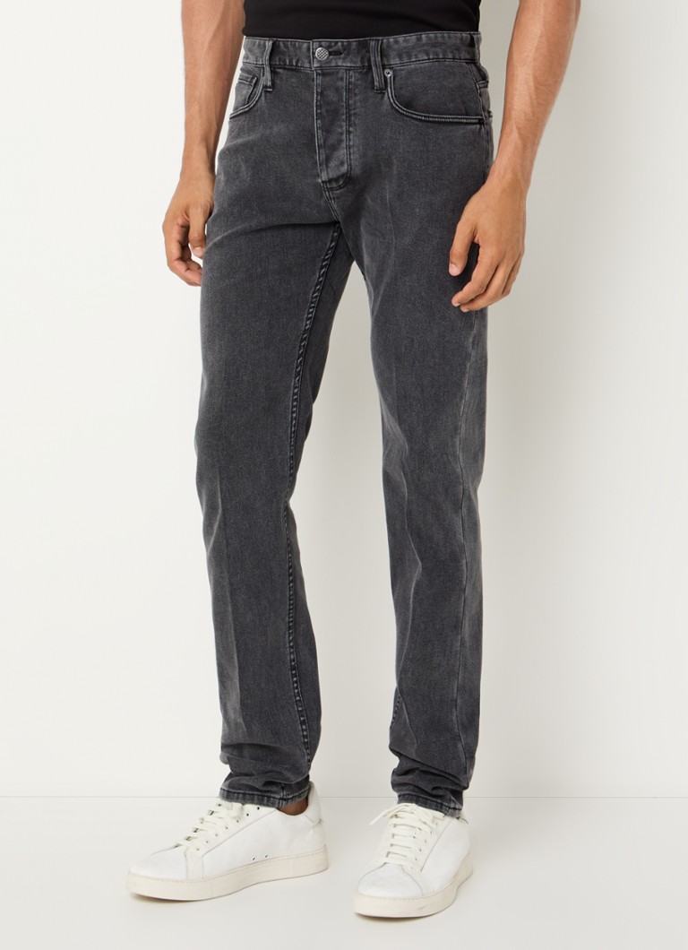 Emporio Armani slim fit farmer színes mosással és oldalsó zsebekkel