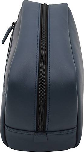 JUMP Boston Kulturbeutel Leder 26 cm