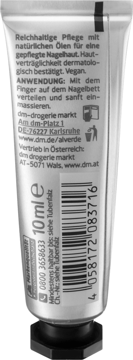 Nagelhautcreme mit Bio-Baobab-Öl, 10 ml