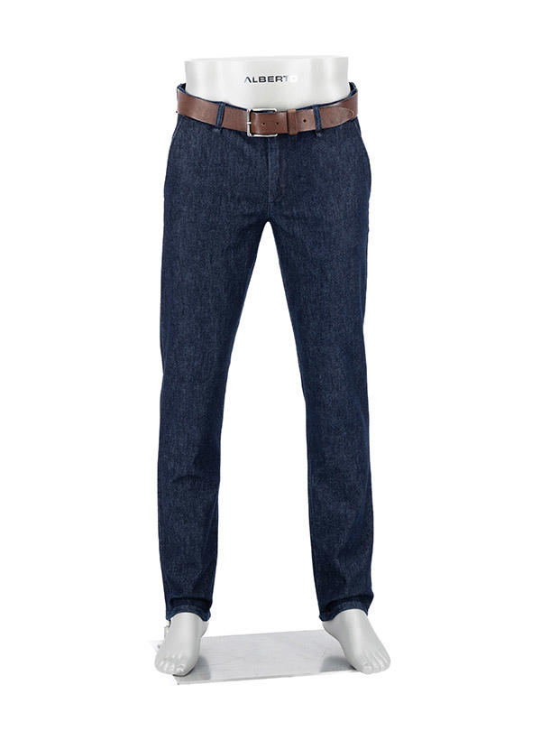Alberto, Jeans Lou, Regular Fit, Kaschmir-Baumwolle, navy